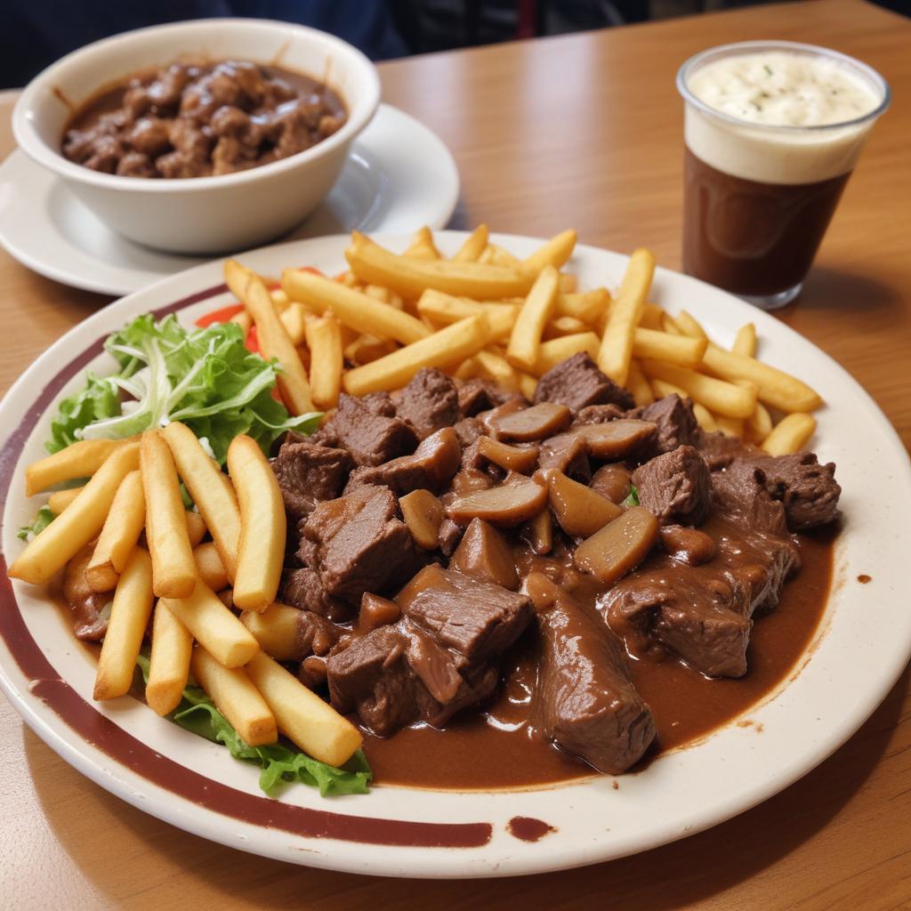 Assiette carbonnade