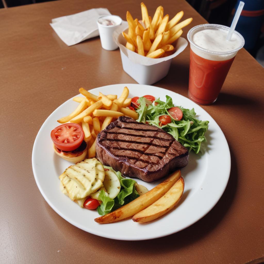 Assiette steak