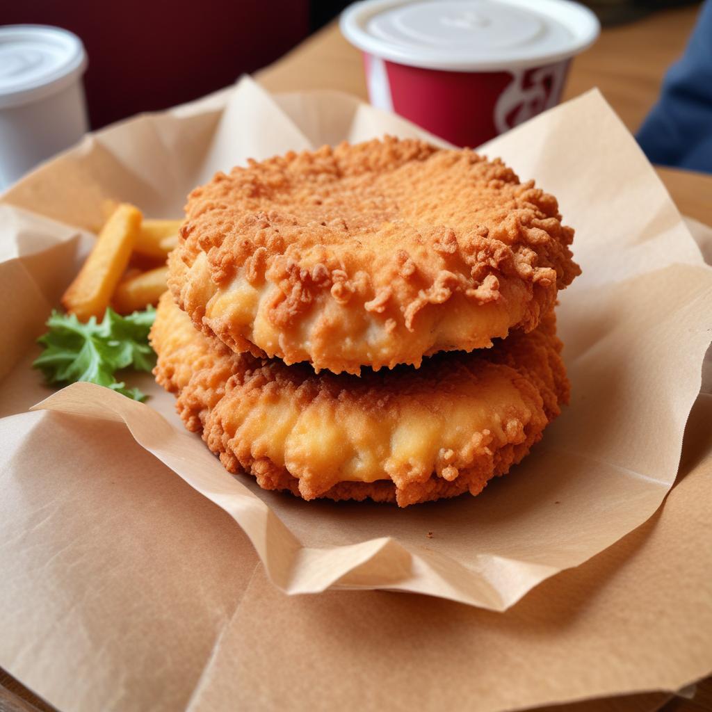 Burger poulet