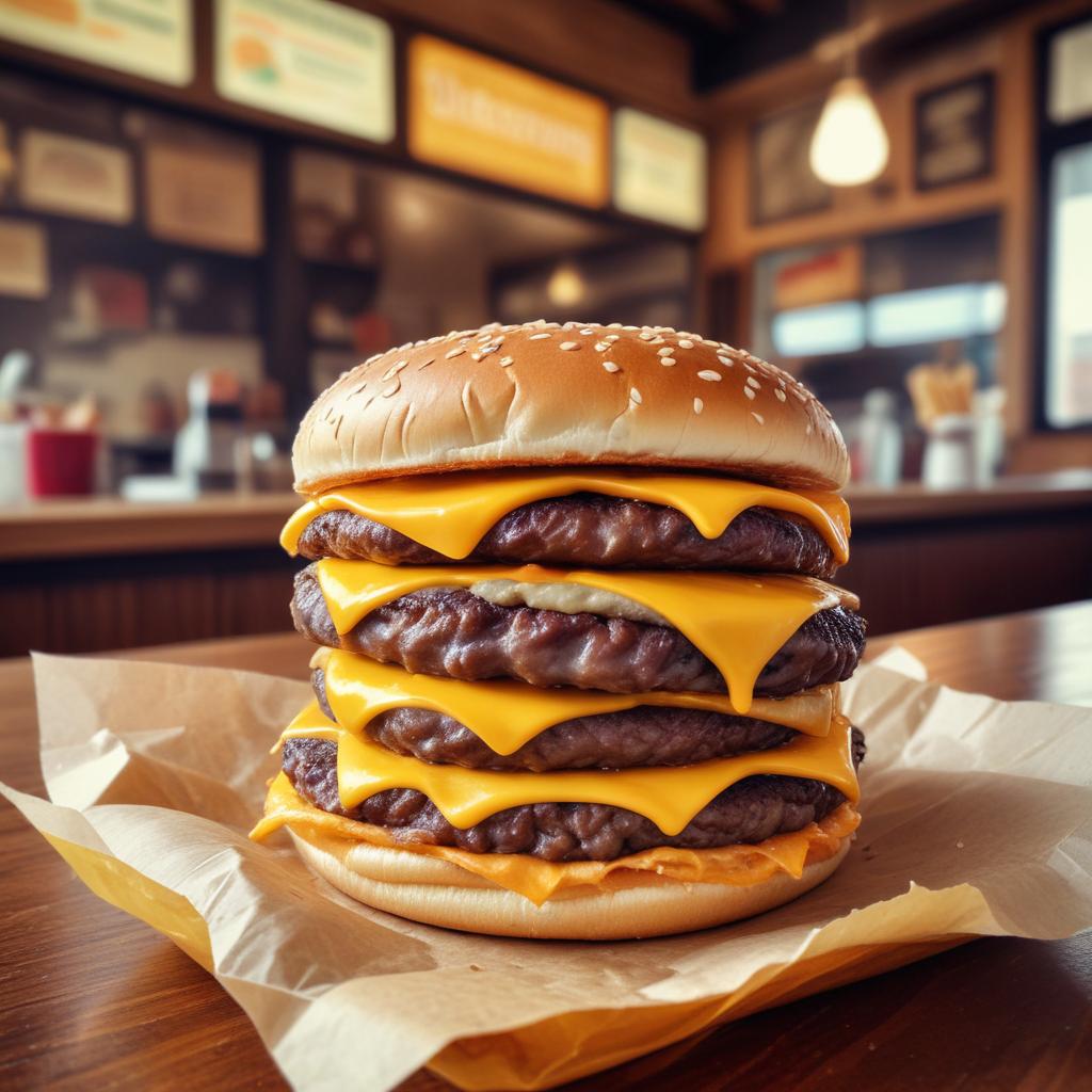 Triple cheesbeef